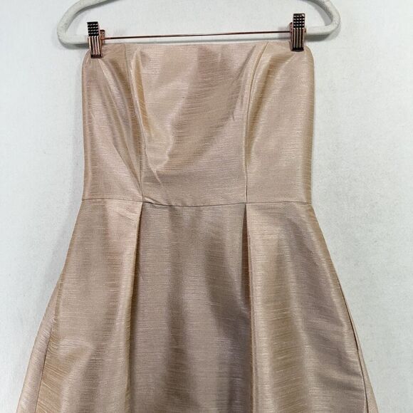 Alfred Sung Dress Women 4 Strapless or With Straps High Low Formal Pockets NWT - Picture 4 of 14